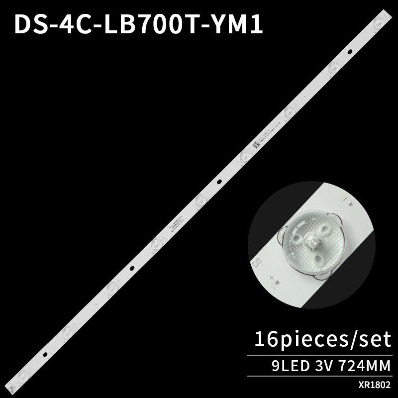 LED TV Backlight strips ShinOn 2D03354 Rev.B DS-4C-LB700T-YM1 for 70 inches