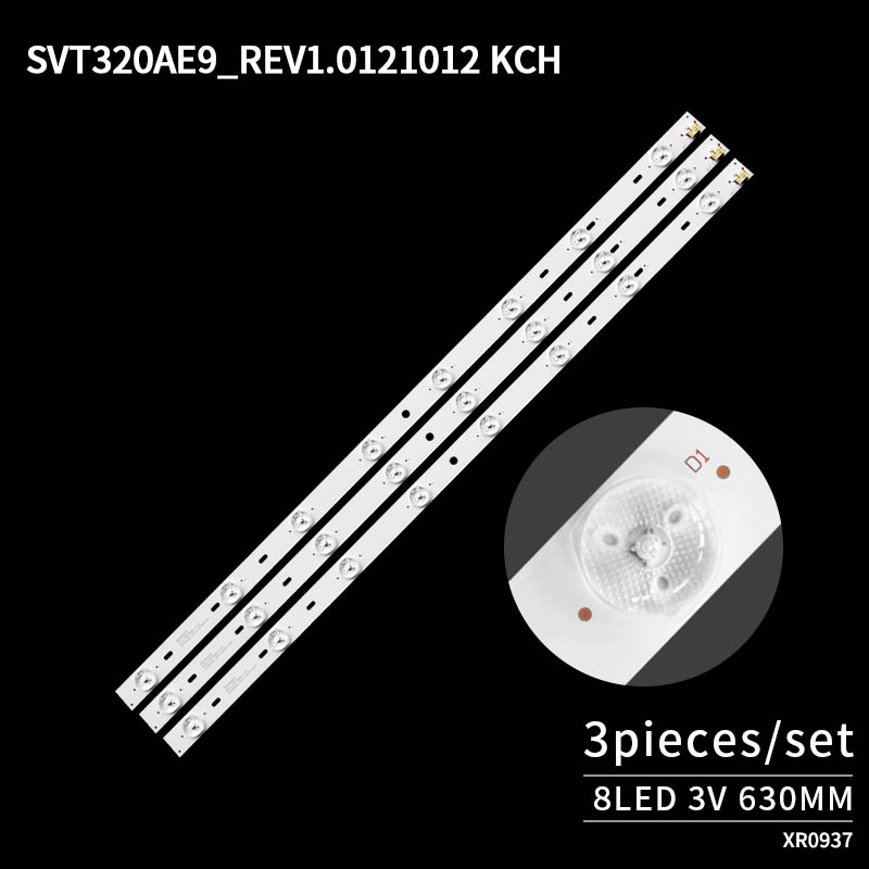 TV LED Backlight Strips SVT320AE9_REV1.0121012 KCH for 32L5450VT 32W2333D