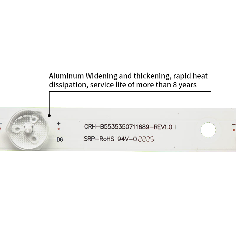 LED TV Backlight strips CRH-B5535350711689-REV1.0 I for LS55AL88C31A2 LS55A51