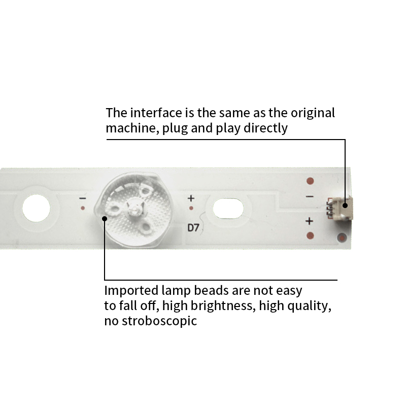 LED TV Backlight strips CRH-B5535350711689-REV1.0 I for LS55AL88C31A2 LS55A51