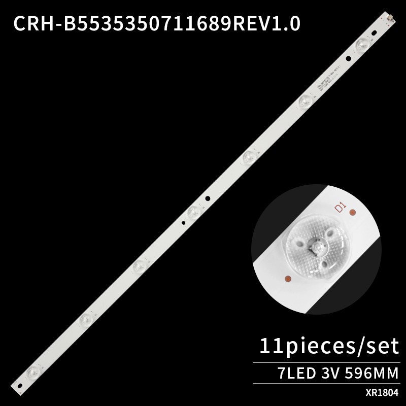 LED TV Backlight strips CRH-B5535350711689-REV1.0 I for LS55AL88C31A2 LS55A51