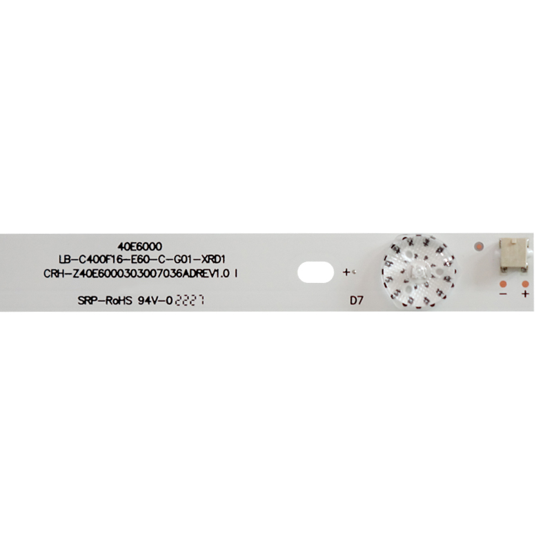 LED TV Backlight strips LB-C400F16-E60-C-G01-XRD1 CRH-Z40E6000303007036ADREV1.0 I for C400F16-E60-C
