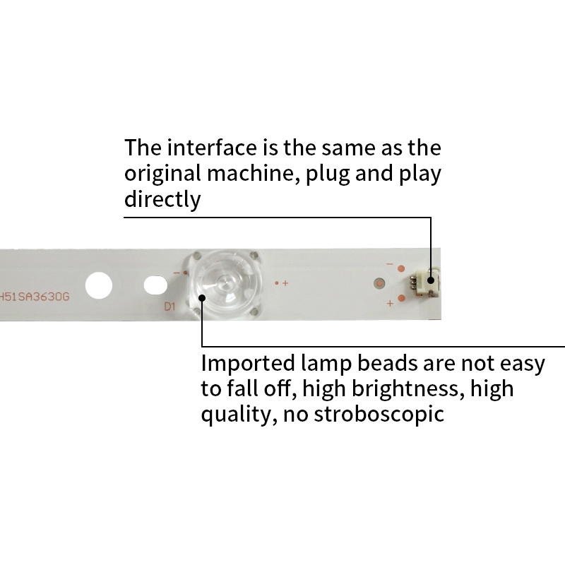 LED TV Backlight strips RF-FP490E32-0601S-01 A0 CRH-B49mini35350611615-REV1.0 for LQ49AL88U81A3 LQ49AL88M52 LQ49S81 LQ49AL88Y81