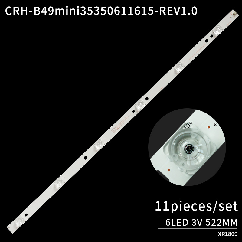 LED TV Backlight strips RF-FP490E32-0601S-01 A0 CRH-B49mini35350611615-REV1.0 for LQ49AL88U81A3 LQ49AL88M52 LQ49S81 LQ49AL88Y81