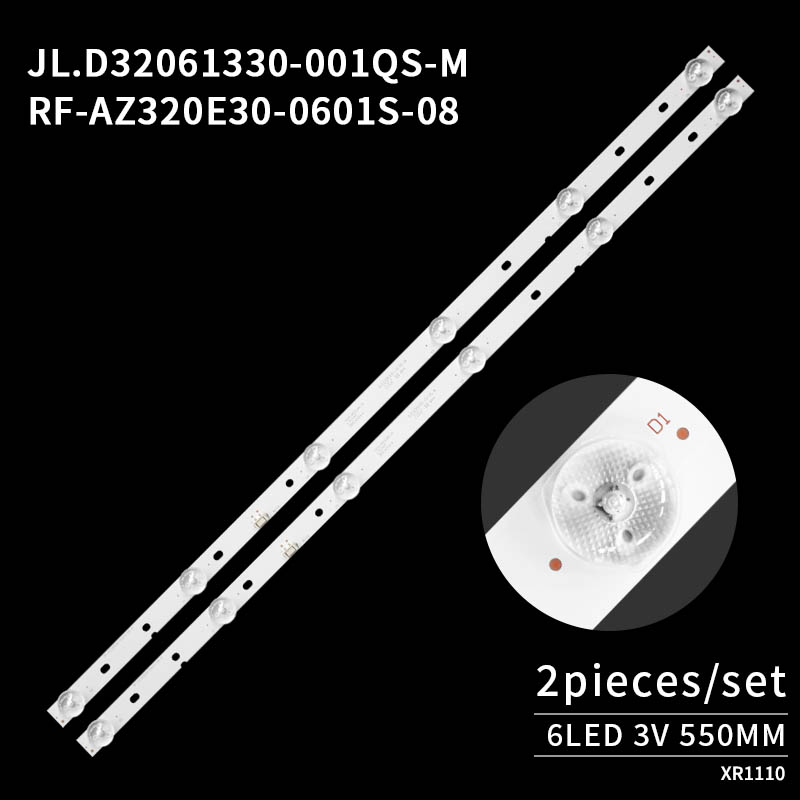 TV Backlight Kits RF-AZ320E30-0601S-08 A1 JL.D32061330-001QS-M for 32E3 32E366W 32KX2 32E8