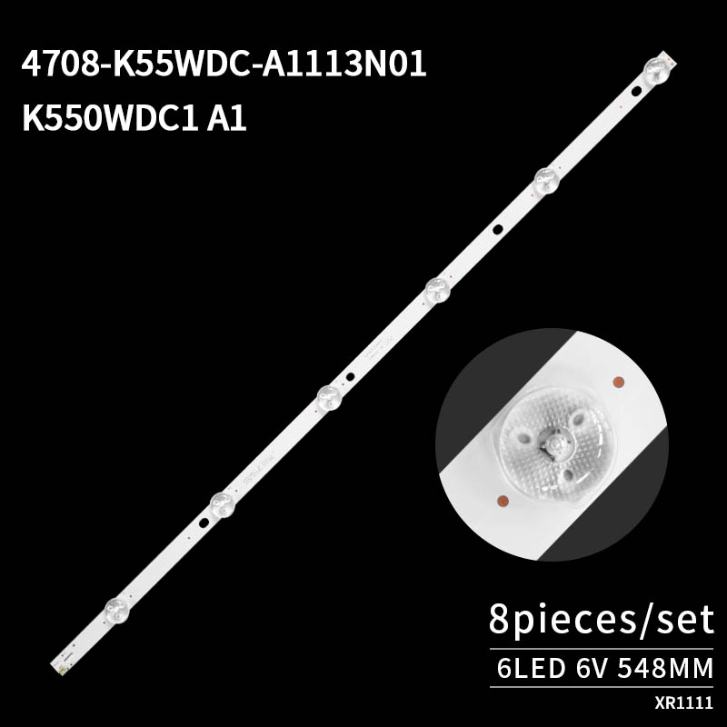 LED TV Backlight Strips K550WDC1 A1 2022-1-7  4708-K550WD-A1113N01 for 55Y5000H T55K05