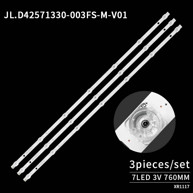 LED Television Backlight Strips JL.D42571330-003FS-M_V01 for HZ43E35A 43A6101EE H43BE7000