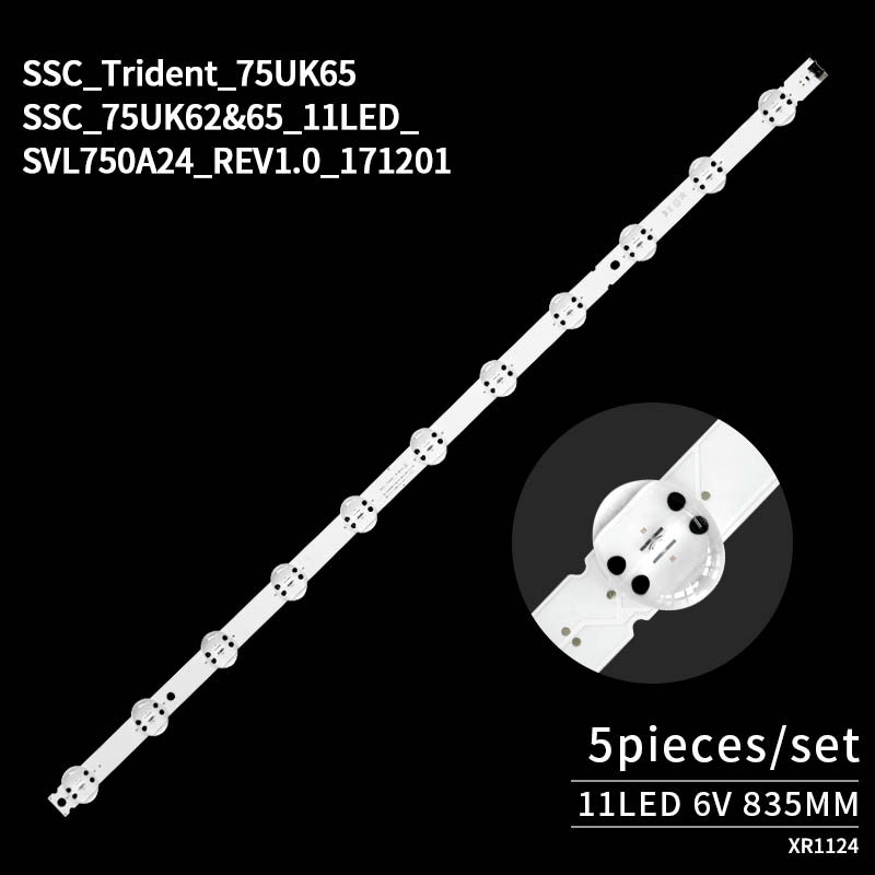 TV Backlight Bars SSC_Trident_75UK65  for 75UM7570AUE 75UN8570PUC 75UM6090PUB