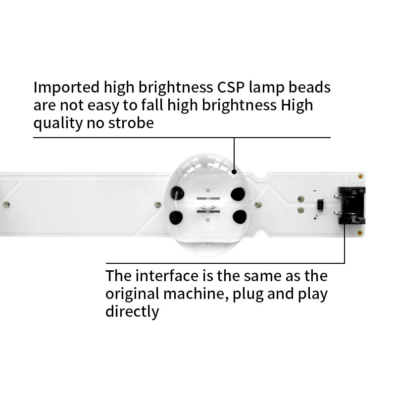 TV Backlight Bars SSC_Trident_75UK65  for 75UM7570AUE 75UN8570PUC 75UM6090PUB