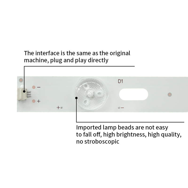 LED TV Backlight strips KL32GT618 35017727 REV-00 for KL32GT618 LED32F3000E LED32T66DF STV-LC32T410WL KDL32MS618W