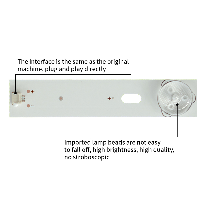 LED TV Backlight strips CL-40-D307-V3 for 40PFG4109 40PFL3088H 40PFL3188