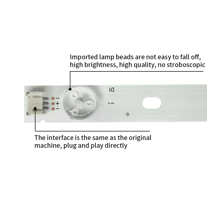 LED TV Backlight strips PGH-BYZ-F7 570202000292 IC-A-HWBB50D290L1 for 50LED1301 D50LW7100