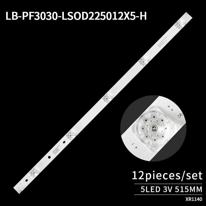 LED Television Backlight kits  LB-PF3030-LSOD225012X5-H for 4X50M D504FCNN