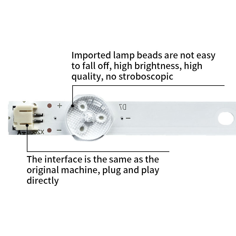 LED TV Backlight strips OY39D07-ZC22AG-04 7S1P 39D3503V1W7C1B75312M 303WY390042 for Panda LE39D80