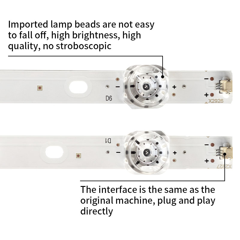 LED TV Backlight strips JL.D65061330-410AS-M_V02 003ES 365AS for Hisense 65H6E 65H6D H65A6100