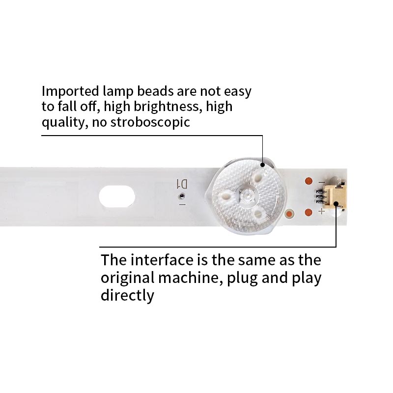 LED TV Backlight strips JL.D32061330-083AS-M 6LEE 58CM 3V for 32 inches