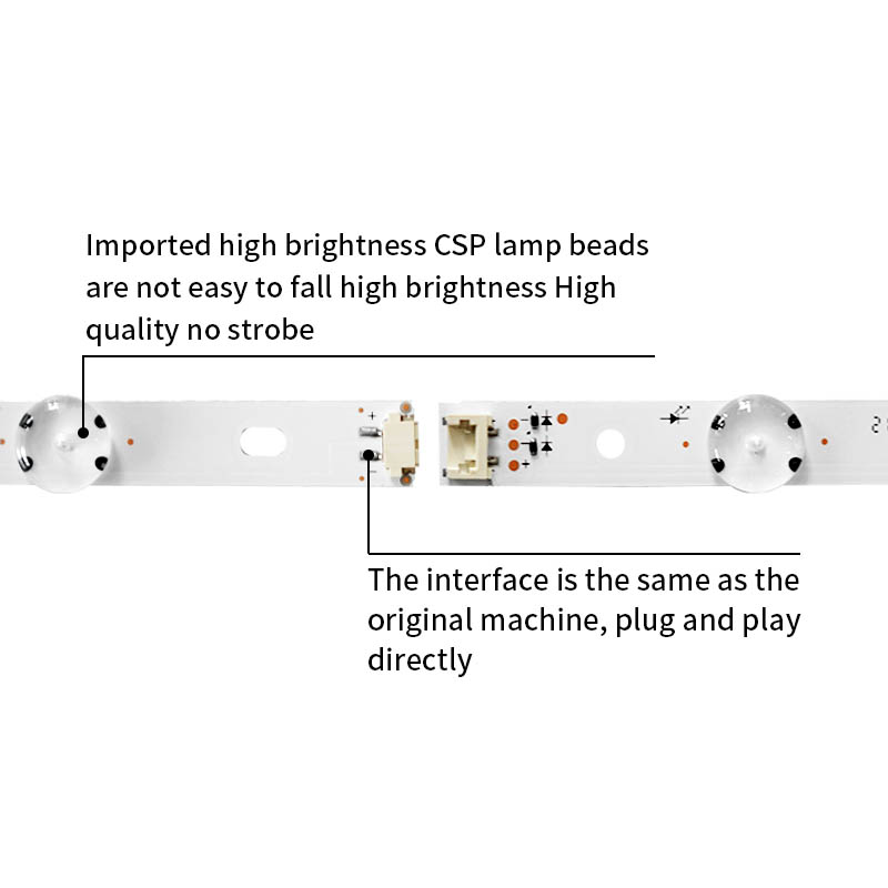 TV LED Backlight LG Innotek 17Y 49