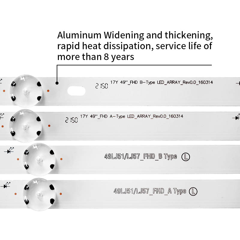 TV LED Backlight LG Innotek 17Y 49