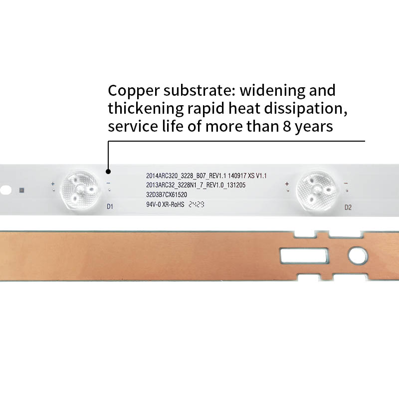 TV Backlight Strip for 2013arc32-3228n1-7-rev1.0-131205  2014arc320-3228-b07