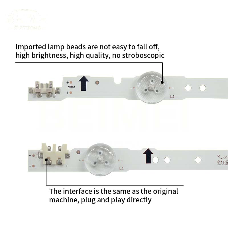 Backlight on LED TV D4ge-400dcb-R3 D4ge-400dca-R2 for Ue40h6500,Un40j6300
