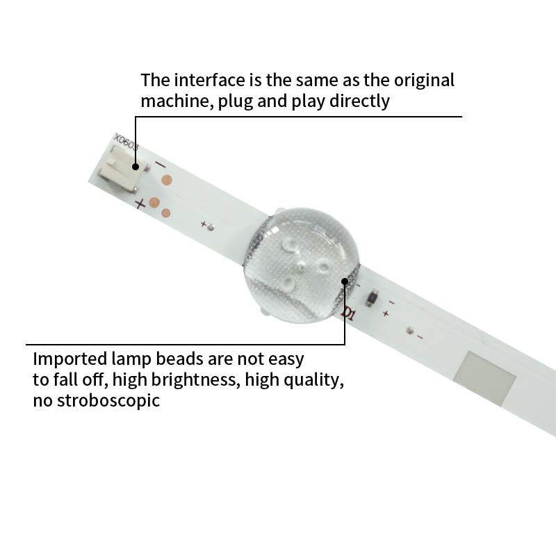 LED Backlight Strip Lm41-00121x Lm41-00144a - Compatible with Ue40j5200/5000au