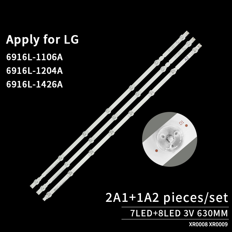 Lcd Panel LED Backlight Replacement Strip 6916l-1204a/1426a - Full Series 21v for 32ln5700