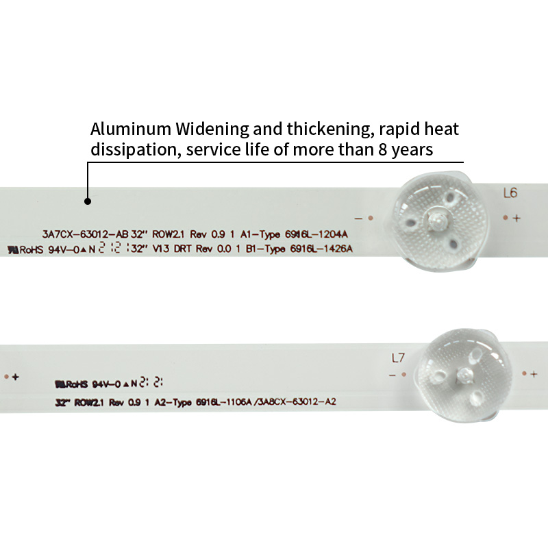 Lcd Panel LED Backlight Replacement Strip 6916l-1204a/1426a - Full Series 21v for 32ln5700