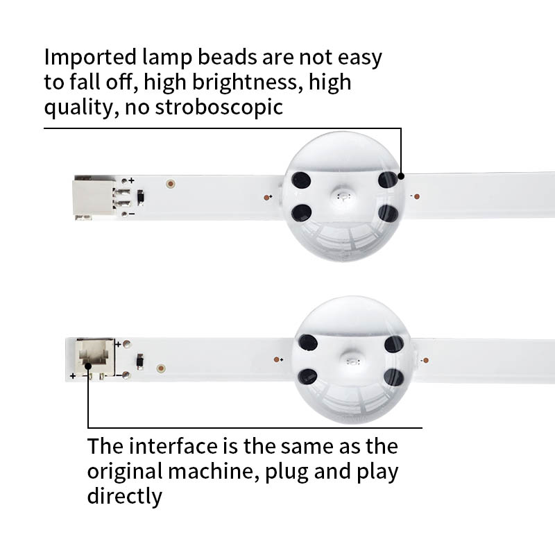 LED TV backlight strips 49_Clarity_3×5+3×4_1313FCA_R_5S1P REV.V5-B 2018/03/07 WCK60601-7AB