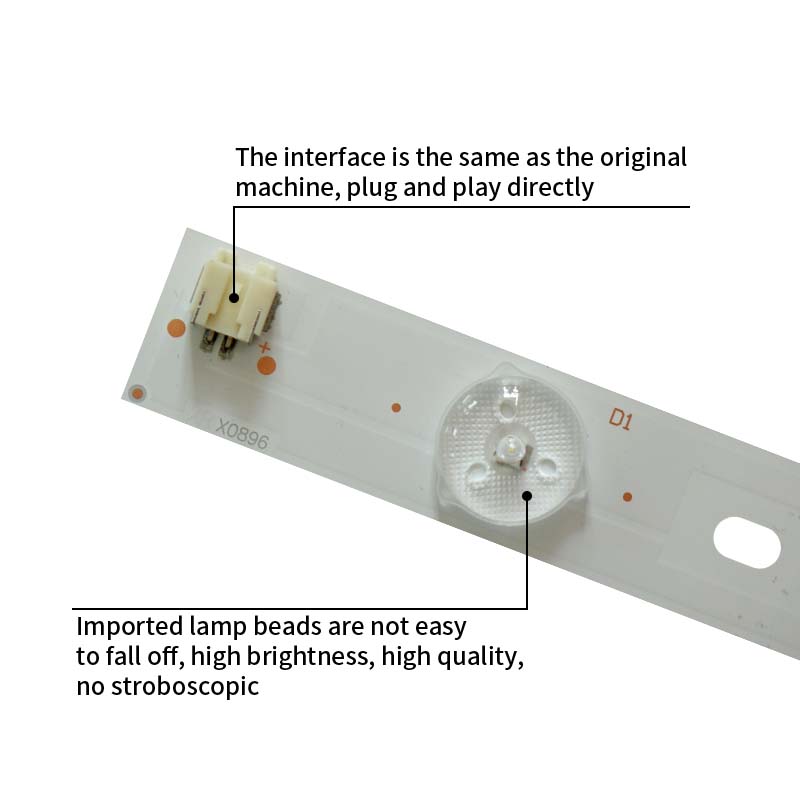 LED TV Backlight Strips for C102909WCA075891A14 A  C102Y02WCA032491A12 A