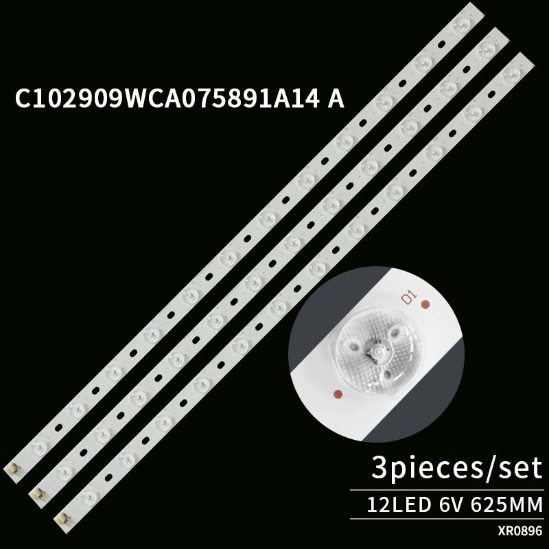 LED TV Backlight Strips for C102909WCA075891A14 A  C102Y02WCA032491A12 A