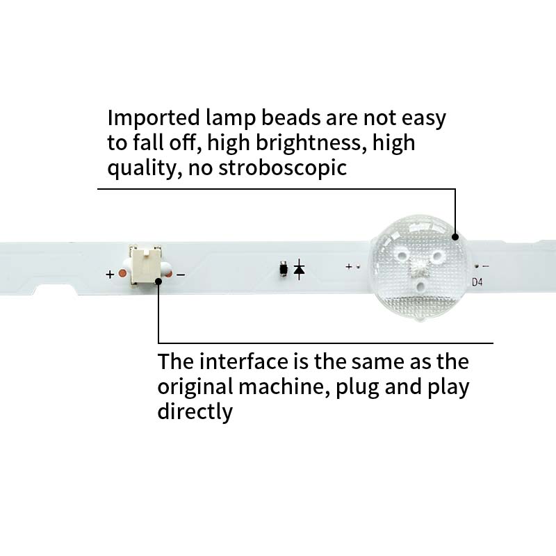TV LED Backlight Strip V5DN-320SM0-R4  2015SVS32 HD FCOM 5LEDS REV2.2 160925 for UE32J4000AW UE32J4505AK