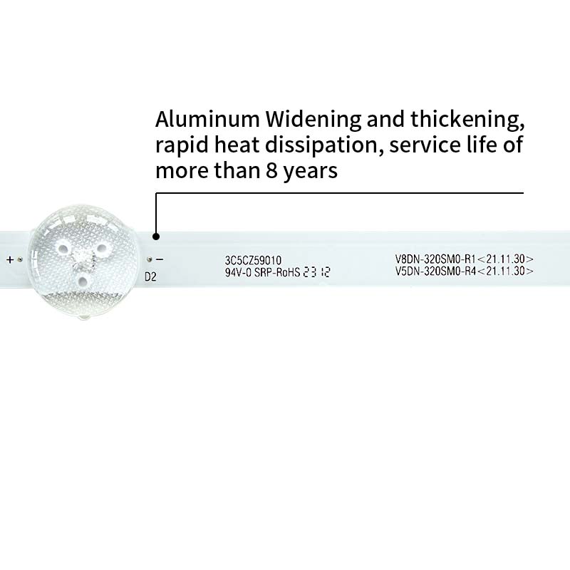 TV LED Backlight Strip V5DN-320SM0-R4  2015SVS32 HD FCOM 5LEDS REV2.2 160925 for UE32J4000AW UE32J4505AK