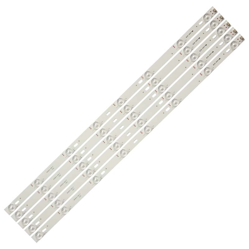 LED TV Backlight Strips universal 8LED 590*17MM(3V)  short hole for flexible cutting repairment