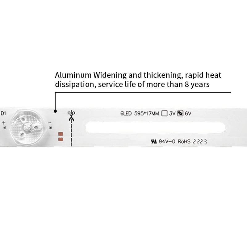 Television Backlight Universal7 Led 600*17 Left Blue-32d3503v1w7c1b60017m-Hf Jc-10p