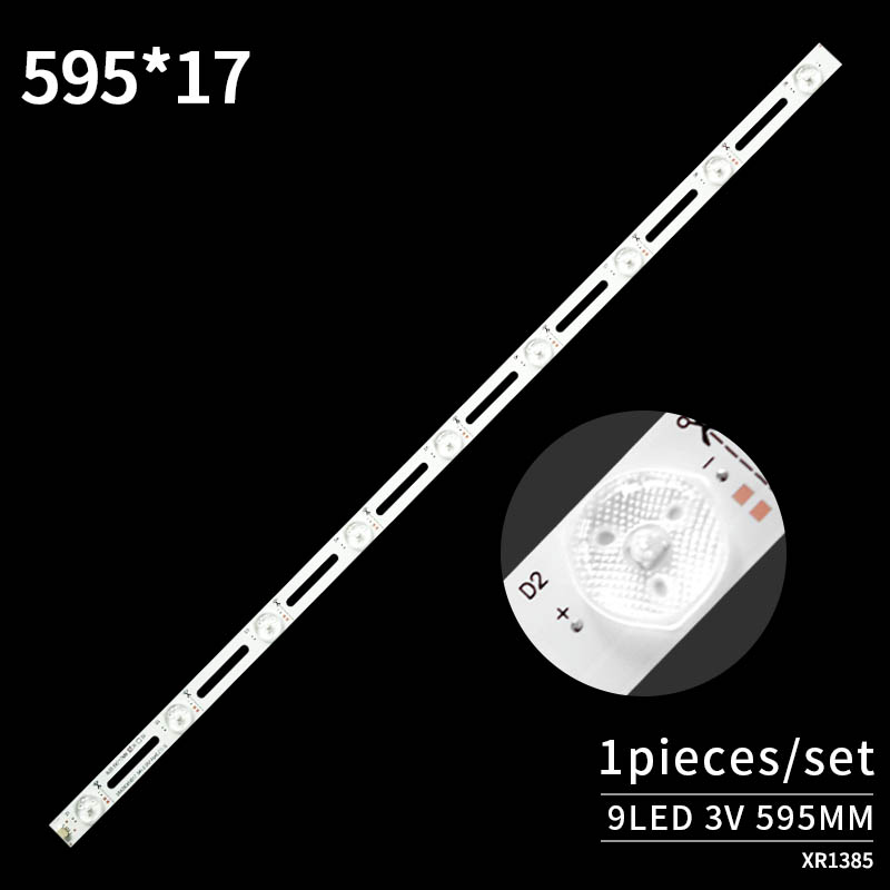 LED TV Backlight strips universal9 LED 595*17