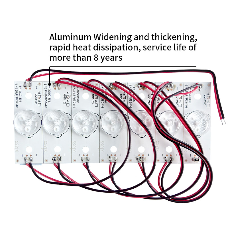 LED TV Backlight Strips Universal Convex Round Mirror 3/6V 40MM for TV Repairment Lamp Beads Assembly