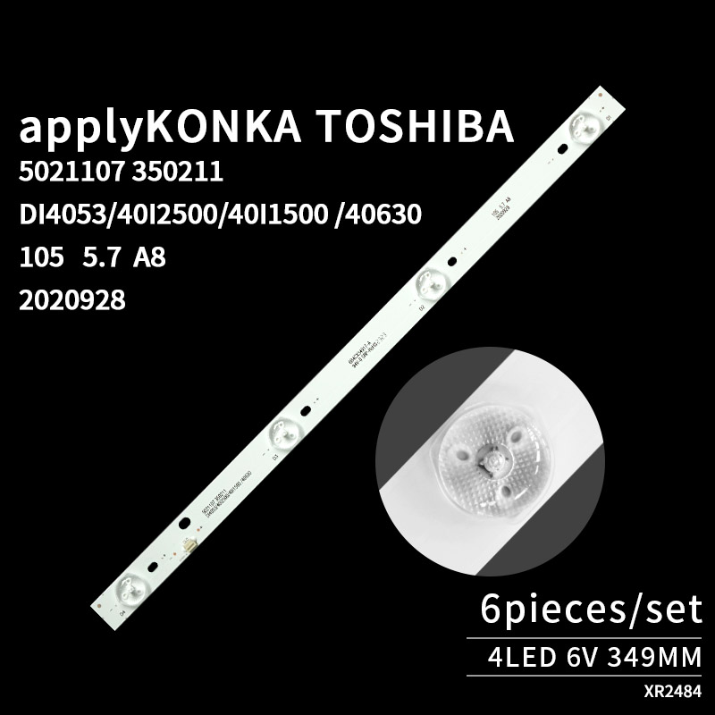 LED TV Backlight Strips 35021107 350211 for DL4053 40I2500 40I1500 40630