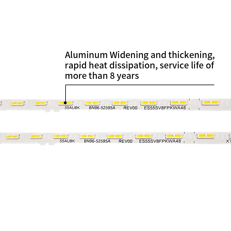 Backlight Strips of TV  ES55SV8FPKWA48 for UE55AU8000U