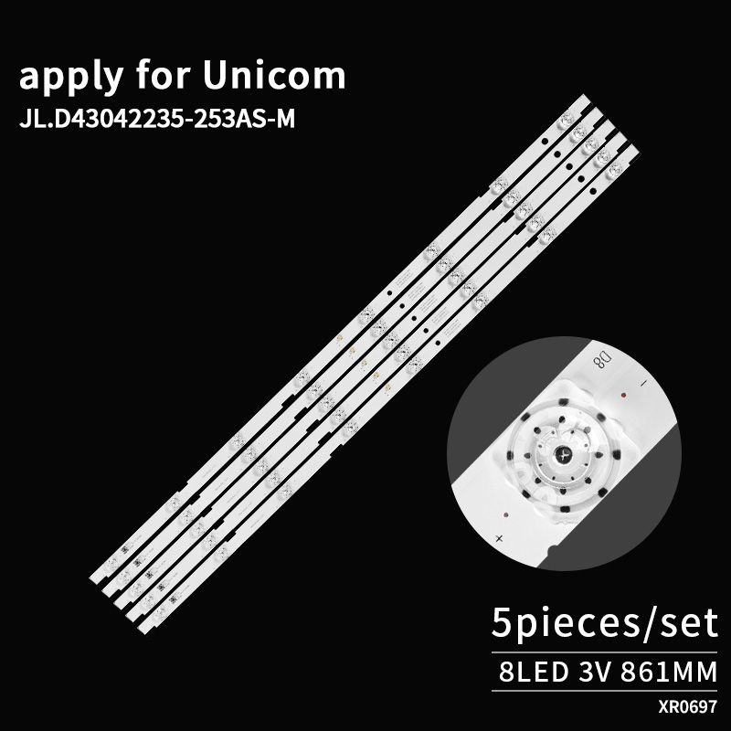 LED TV Backlight JL.D43042235-253AS-M for Unicom 43D08AF