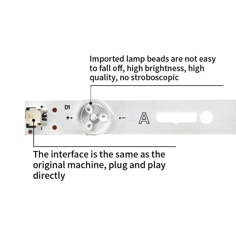 LED TV Backlight Strips SS 2014SONY 60A PLU1 3228 08 REV1.1 140127 for Sony KDL - 60W610B