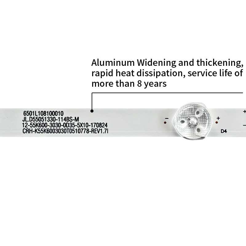 LED TV Backlight Strips ZX55ZC332M10A0A4  for Changhong 55D3P, 55D2P, 55U1A