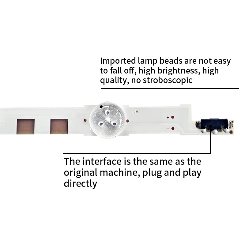 LED TV Backlight Strips V5DR_600SCB_R0(15.05.30)SN for Samsung UA60JS7200, UE60JU6800