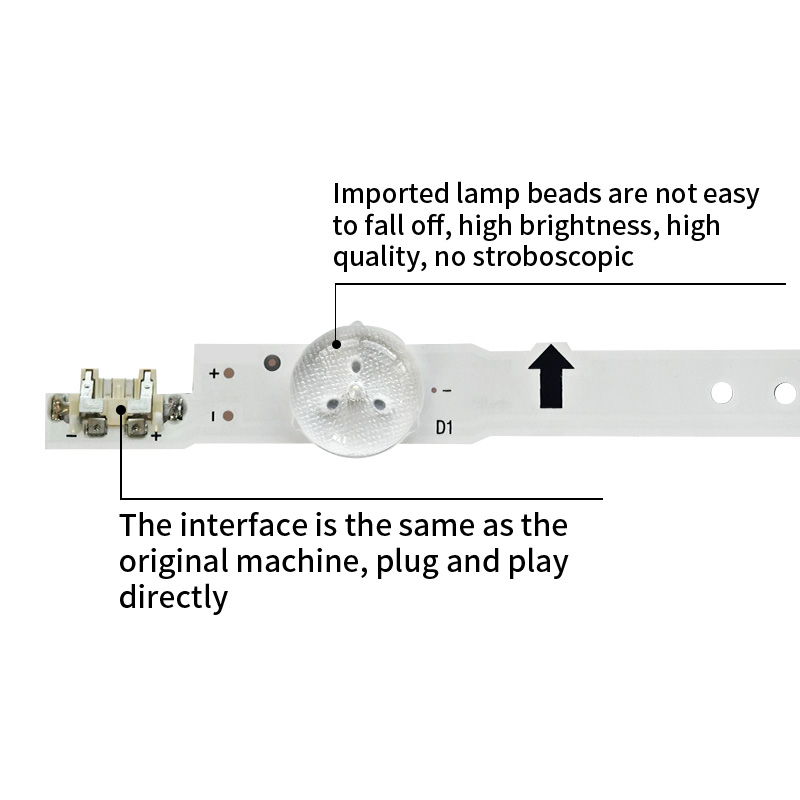 TV Backlight Strips 2014SVS50_3228_L07_REV1.1_131203 D4GE-500DCA-R2 for E50H5000AK, UE50H5000AW