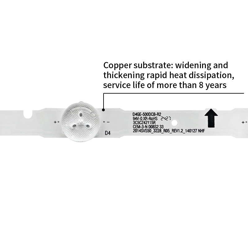 TV Backlight Strips 2014SVS50_3228_L07_REV1.1_131203 D4GE-500DCA-R2 for E50H5000AK, UE50H5000AW