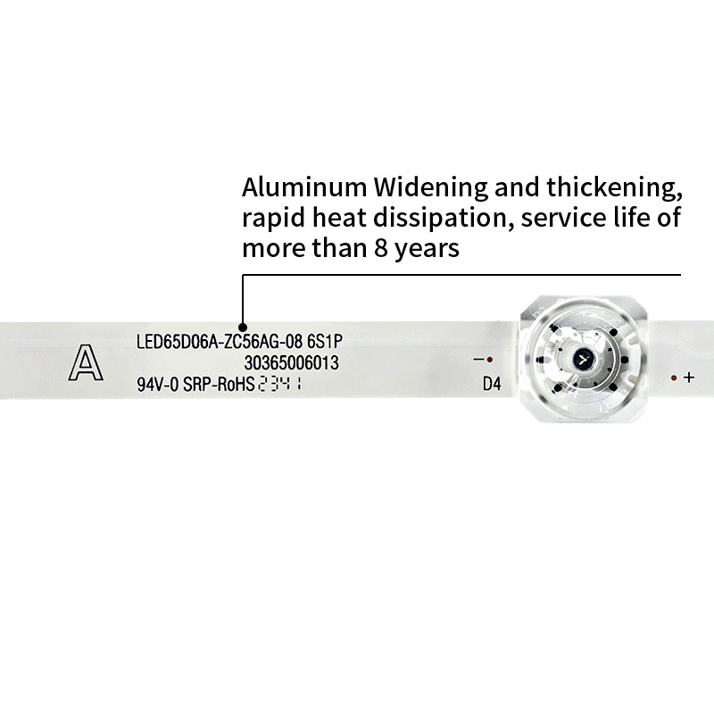 LED TV Backlight Strips LED65D06A-ZC56AG-08 2021-12-01 6S1P for Haier 65V81, 65V82