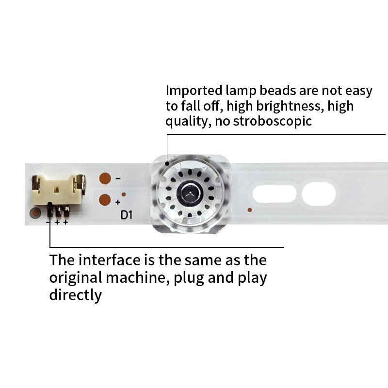Backlight of TV CH39L32A+B-V02 DSBJ-HS for Changhong 39D2000, 39D3700I, 39M1, 39N1, LED39C2000, LED39C2080i