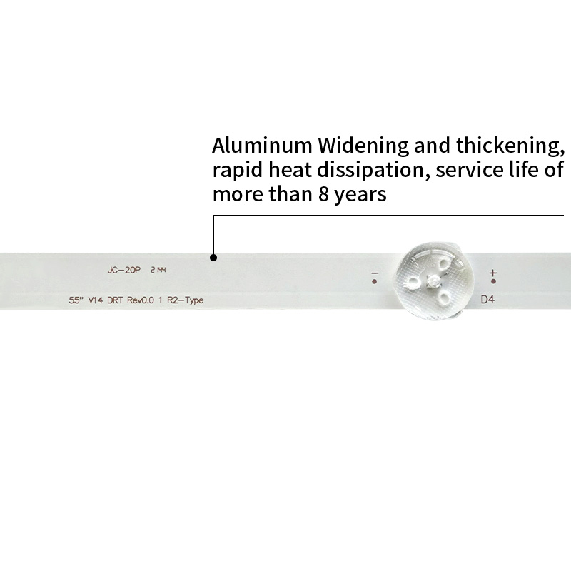 LED TV Backlight Strips 55'' V14 DRT Rev0.0 1 R1/R2/L1/L2-Type for Skyworth 55-inch Series
