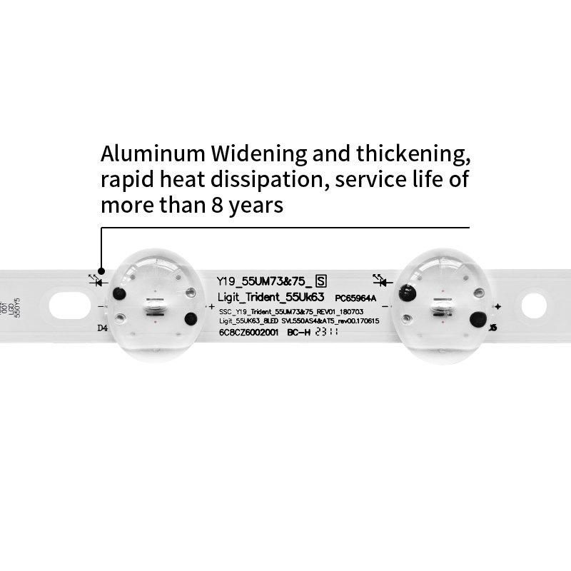 TV Backlight bar Ligit_Trident_55Uk63   SSC_Y19_Tnident_55UM73&75_REV01_180703