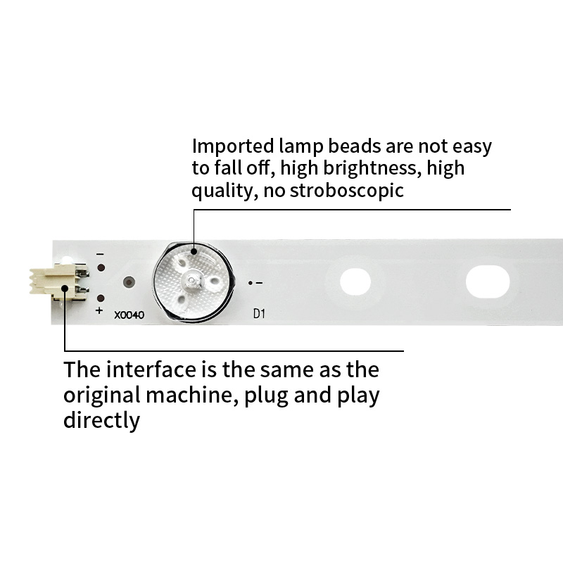 TV Backlight Strips LED49R6000U L1148 V1 SZKK49D05-ZC22AG-04 49R6000U 303SK490034 for LED50M300A 49R660U