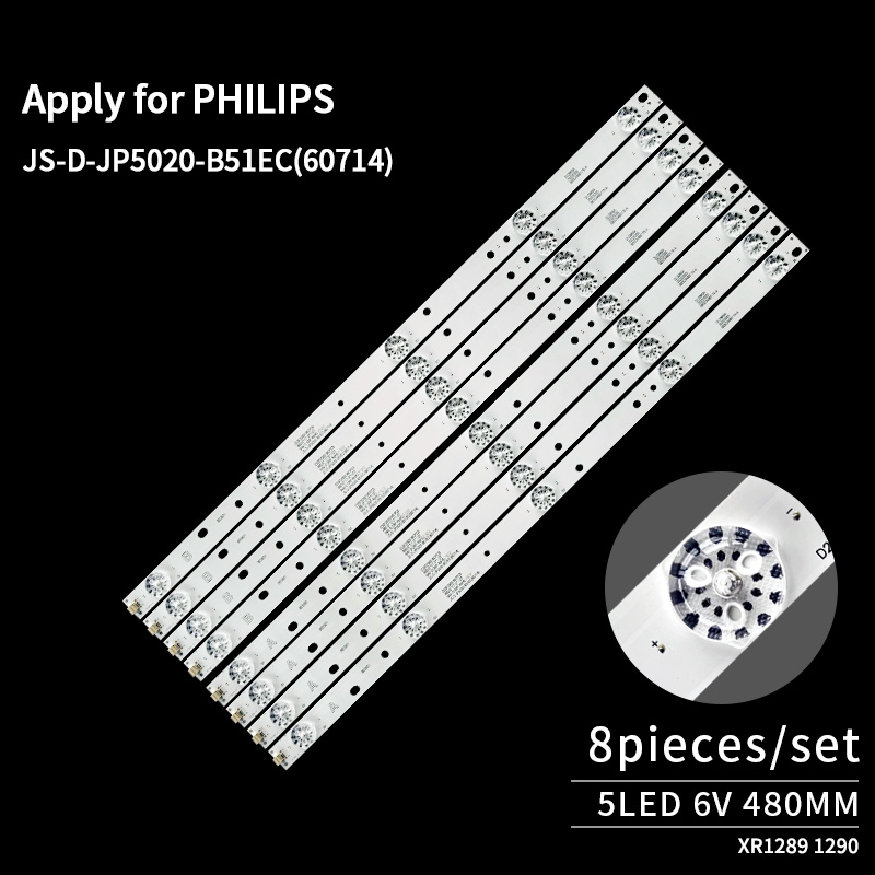 LED TV Backlight Strips JS-D-JP5020-A51EC(60714) JS-D-JP5020-B51EC(60714) for D50-F2000 LD-50SF6015BT